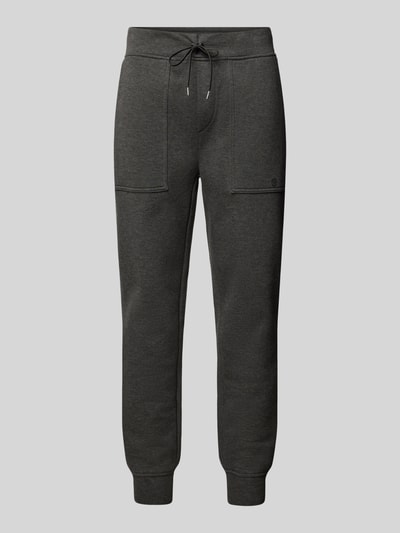 Polo Ralph Lauren Slim Fit Sweatpants mit aufgesetzten Taschen Anthrazit Melange 2