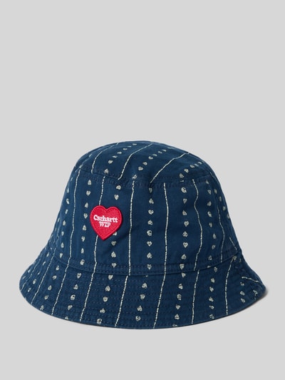 Carhartt Work In Progress Bucket Hat in Denim-Optik Modell 'Drewe' Royal 1