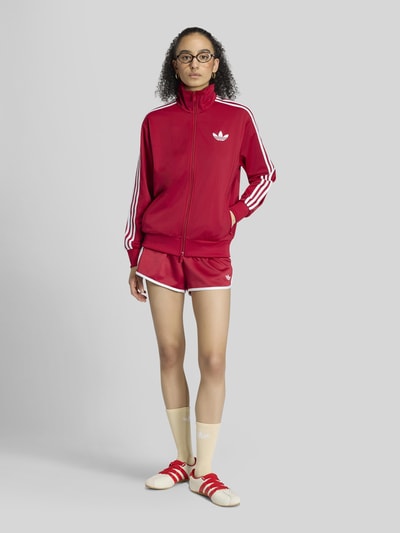 adidas Originals Sweatjacke mit Logo-Stitching und Zweiwege-Reißverschluss Rot 1