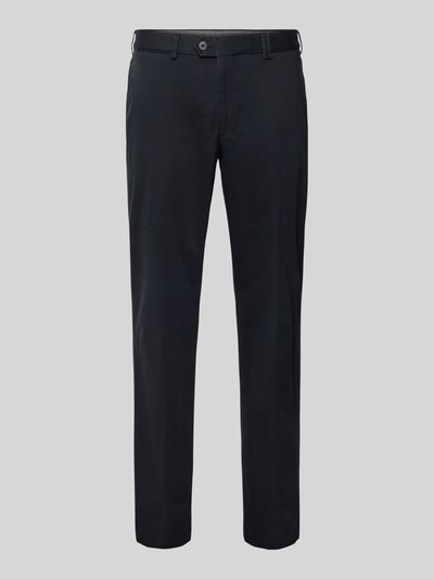 Hiltl Regular Fit Stoffhose mit Leistentasche Modell 'PEAKER' Marine 2