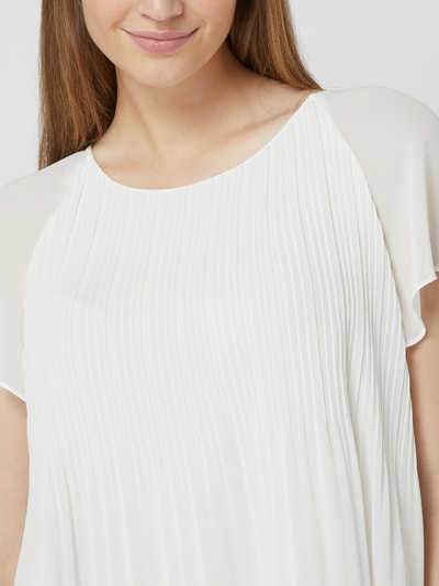 s.Oliver BLACK LABEL Blouseshirt met dubbele-laagjeslook  Offwhite - 3