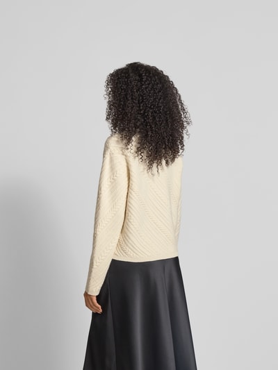 Joseph Relaxed Fit Pullover aus reiner Wolle Ecru 5
