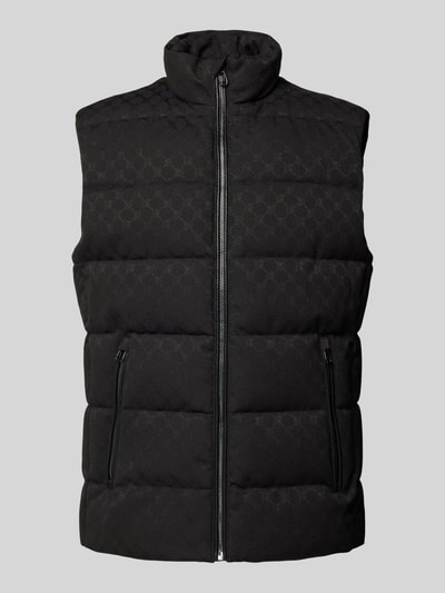 JOOP! Collection Bodywarmer met opstaande kraag, model 'Kornez' Zwart - 2