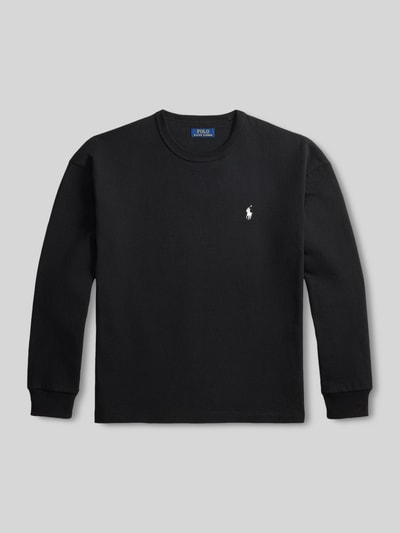 Polo Ralph Lauren relaxed fit shirt met lange mouwen van puur katoen Zwart - 2