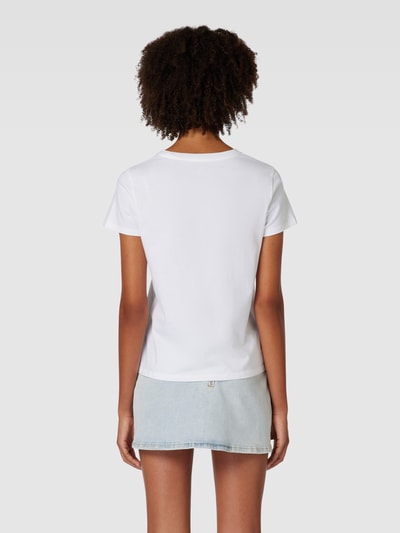 Levi's® T-Shirt mit Label-Print Modell 'THE PERFECT TEE' Weiss 5