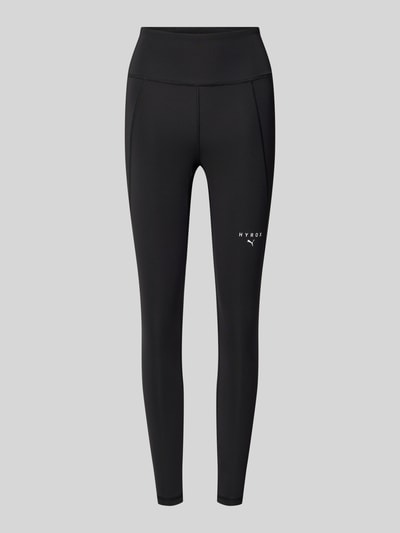 PUMA Performance Leggings mit Label-Print und elastischem Bund Black 1