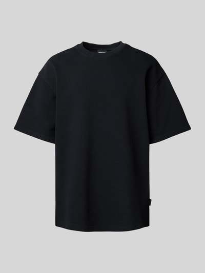 Strellson T-Shirt mit Strukturmuster Modell 'Pico' Black 2