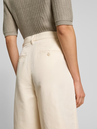 Filippa K Relaxed Fit Shorts aus reiner Baumwolle Ecru 3