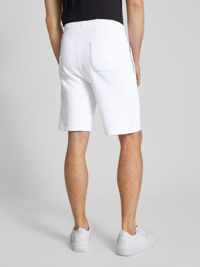 Karl Lagerfeld Sweatshorts met labeldetail Wit - 5