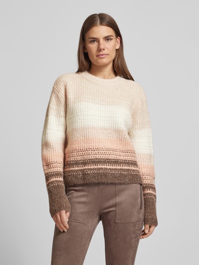 OPUS Strickpullover mit Woll-Anteil Modell 'Pradeta' Rose 4