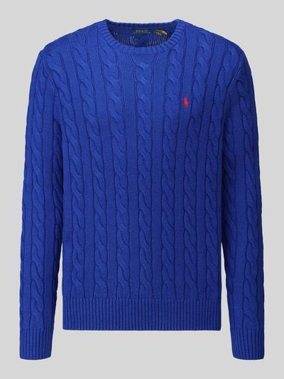 Polo Ralph Lauren Pullover mit Logo-Stitching Royal 2