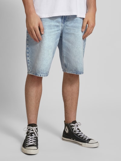 Tom Tailor Denim Korte loose fit jeans in 5-pocketmodel Jeansblauw - 4