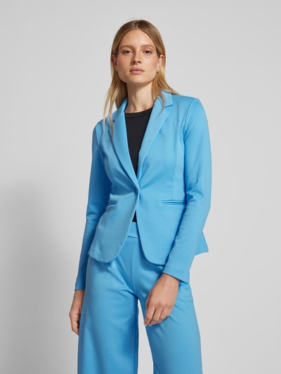 ICHI Blazer met reverskraag, model 'KATE' Oceaanblauw - 4