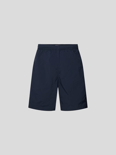 WOOD WOOD Shorts mit Label-Patch Marine 2