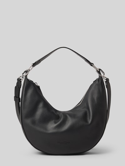 Marc O'Polo Tas van fijn generfd runderleer Zwart - 2