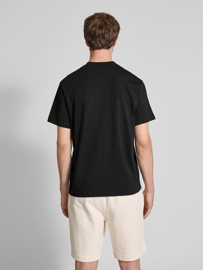 Lacoste T-Shirt mit Brusttasche Black 5