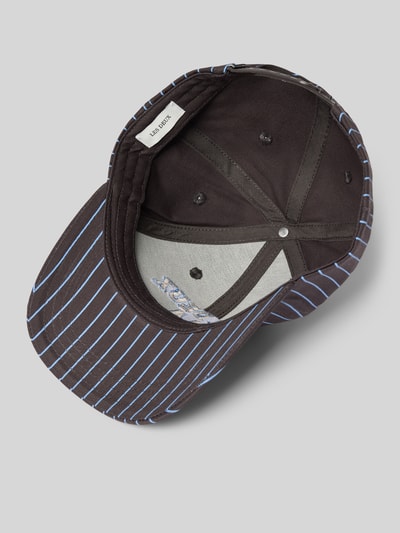 Les Deux Basecap mit Label-Detail Dunkelgrau 2