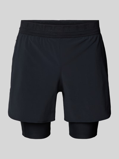 Under Armour Regular Fit Shorts mit Label-Print Black 2