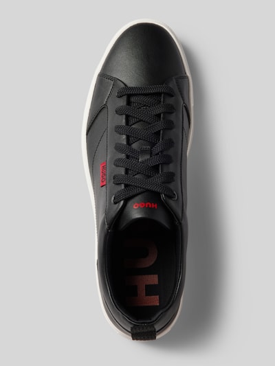 HUGO Sneaker mit Label-Details Black 4