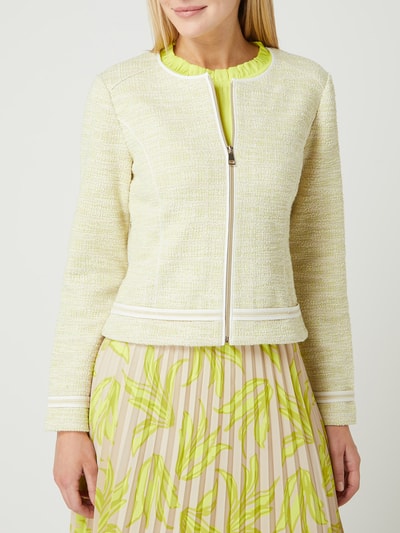 Betty Barclay Blazer van bouclé Geel - 4