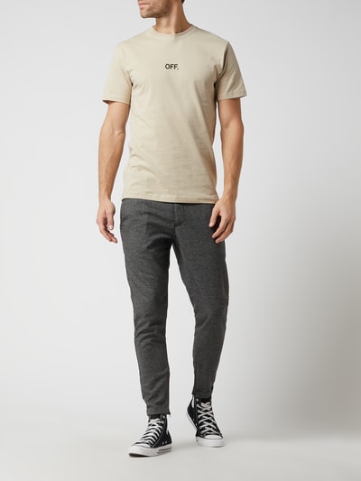 MCNEAL Slim Fit Chino mit Stretch-Anteil Mittelgrau 1