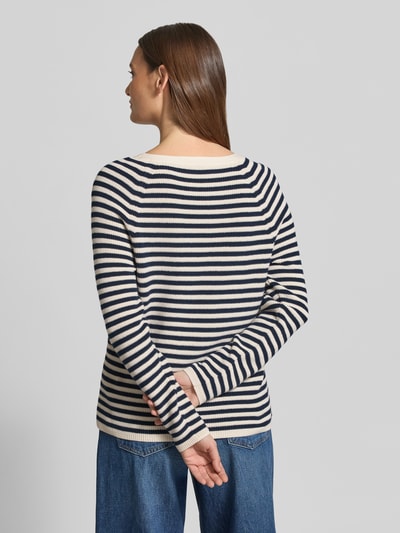 Tommy Hilfiger Regular Fit Pullover aus reiner Baumwolle Dunkelblau 5