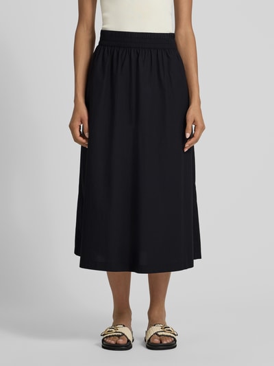 s.Oliver RED LABEL Uitlopende midirok van puur katoen  - 4