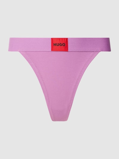 HUGO String mit Label-Detail Lila 1