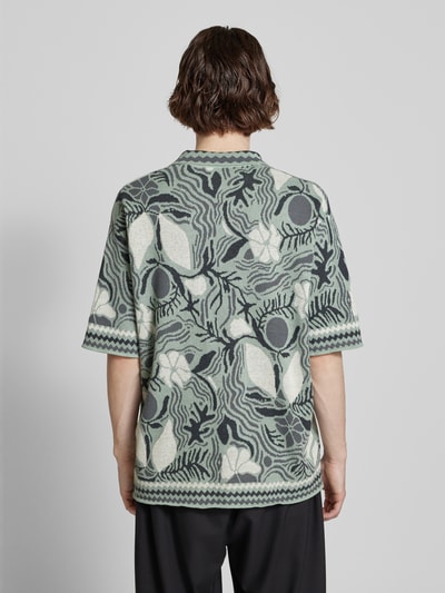 Only & Sons Relaxed Fit Freizeithemd mit Resortkragen Modell 'DUKE' Hellgruen 5