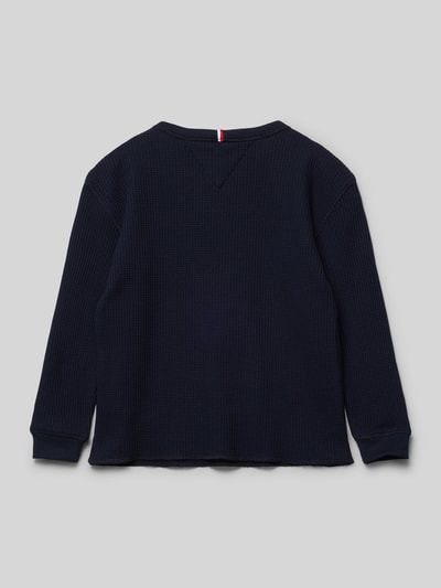 Tommy Hilfiger Kids Longsleeve mit Label-Stitching Marine 3