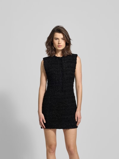 Iro Minikleid mit Rundhalsausschnitt Black 4