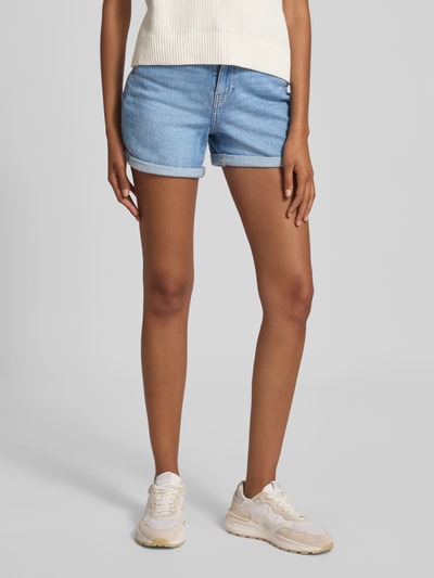 Only Relaxed Fit Jeansshorts aus Baumwoll-Mix Modell 'JOSEPHINE' Hellblau 4