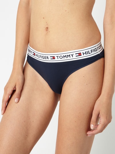 TOMMY HILFIGER Figi z paskiem z logo Ciemnoniebieski 5