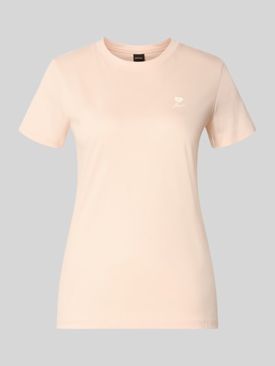 BOSS Orange Regular Fit T-Shirt aus reiner Baumwolle Modell 'C_ESOGO_3' Rose 2
