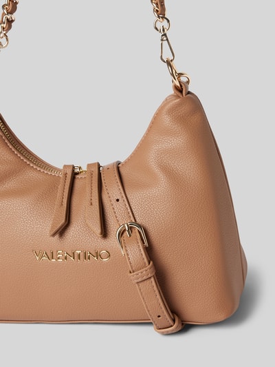 VALENTINO BAGS Handtas met labelapplicatie, model 'ARCADIA' Camel - 2