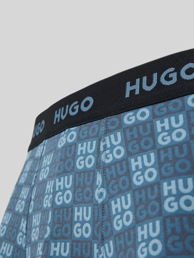 HUGO Trunks aus Baumwoll-Mix im 3er-Pack Jeansblau 2