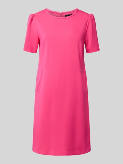 Marc Cain Relaxed Fit Kleid mit Viskose-Anteil Pink 2