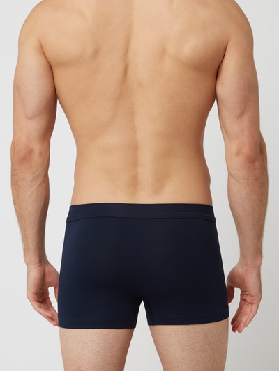 Schiesser Trunks mit Stretch-Anteil im 3er-Pack Dunkelblau 4