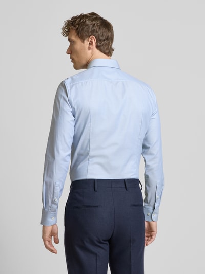 BOSS Slim Fit Business-Hemd mit Kentkragen Modell 'Hank' Bleu 5