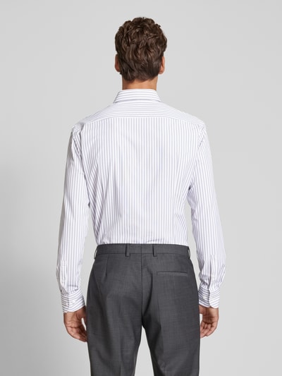 BOSS Slim fit zakelijk overhemd met kentkraag, model 'Hank' Antraciet - 5