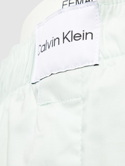 Calvin Klein Underwear Korte pyjamabroek met labelpatch Mint - 2