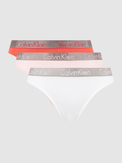 Calvin Klein Underwear String met stretch, set van 3 stuks  Neon roze - 2