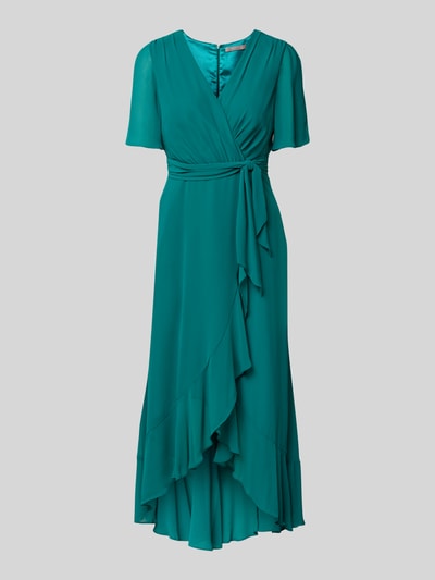 Christian Berg Cocktail Cocktailkleid in Wickel-Optik Grass Mel 2