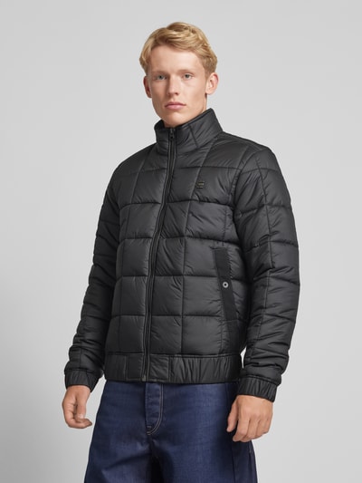 G-Star Raw Gewatteerd jack met labelapplicatie, model 'Meefic' Zwart - 4