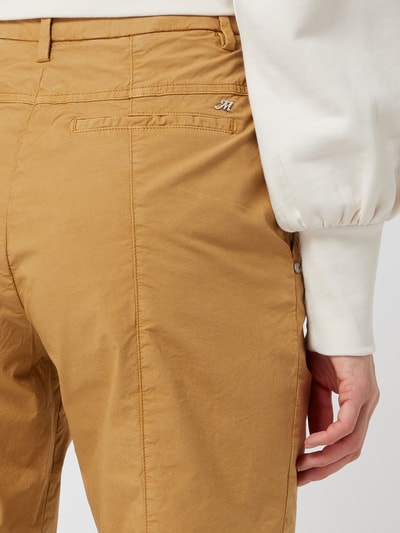 Mason's High waist chino met stretch, model 'Birkin' Camel - 3