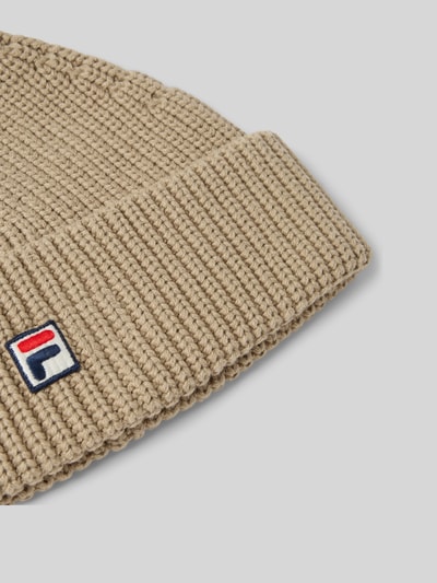 FILA Beanie mit Label-Stitching Modell 'BIELLA' Beige 2