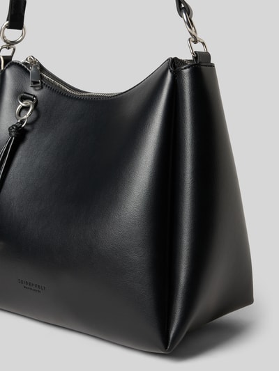 Seidenfelt Torebka z zawieszką model ‘SANDVE MIDI HOBO’ Czarny 3