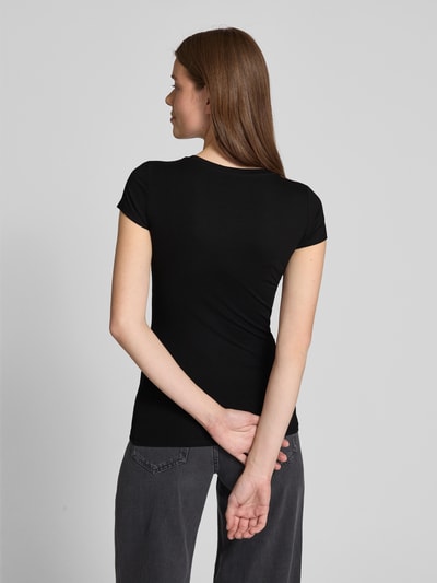 Guess T-Shirt mit Ziersteinbesatz BLACK 5