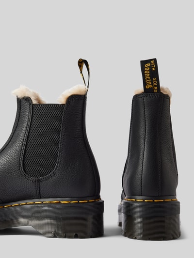 Dr. Martens Chelsea Boots aus Leder mit Innenfutter Modell 'Quad' Black 2