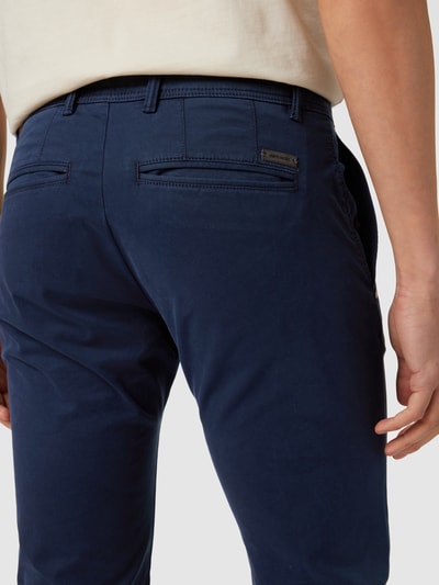 Pierre Cardin Stoffhose mit Label-Details Modell 'Futureflex' Marine 3